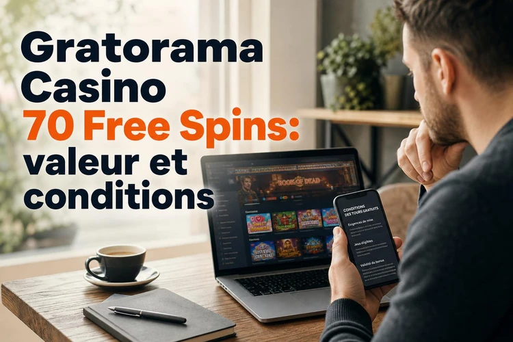 Gratorama Casino 70 Free Spins: comprendre la valeur et les conditions des tours
