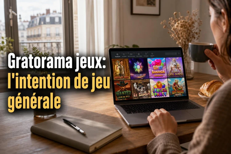 Gratorama jeux: l'intention de jeu générale