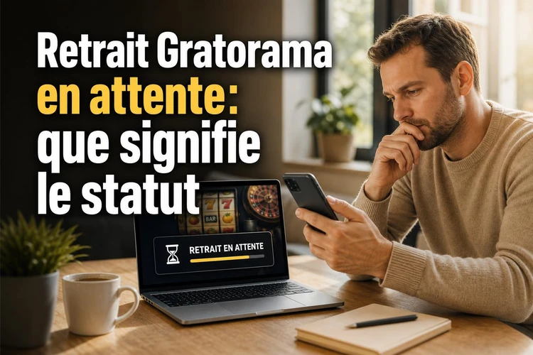 Retrait Gratorama en attente: que signifie le statut