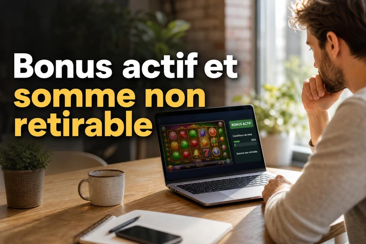 Bonus actif et somme non retirable